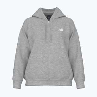 Moteriškas džemperis New Balance Fleece Logo Full Zip athletic grey