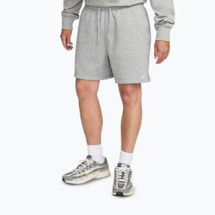 Vyriški šortai Nike Club French Terry Flow dark grey heather/light smoke grey/white