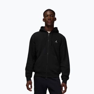 Vyriškas džemperis Jordan Brooklyn Fleece Full Zip juoda/balta