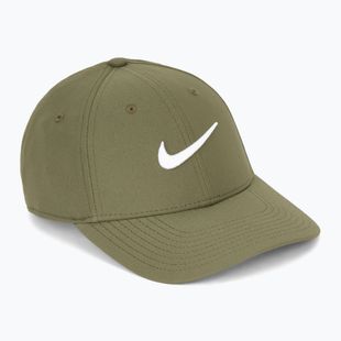 Kepurė su snapeliu Nike Dri-FIT Club medium olive/white