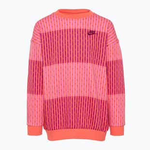 Vaikiškas džemperis Nike Sportswear Club Fleece light wild mango/light wild mango/hot fuchsia