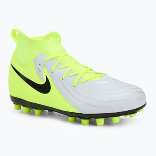 Vaikiški futbolo batai Nike Phantom Luna 2 Academy AG Jr metallic silver/black/volt