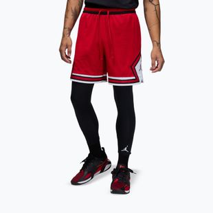 Vyriški krepšinio šortai  Jordan Mesh Diamond 4" gym red/white/black
