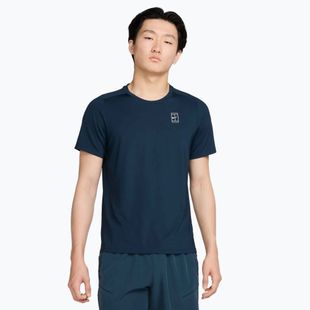 Vyriški teniso marškinėliai Nike Court Dri-Fit Advantage armory navy / white