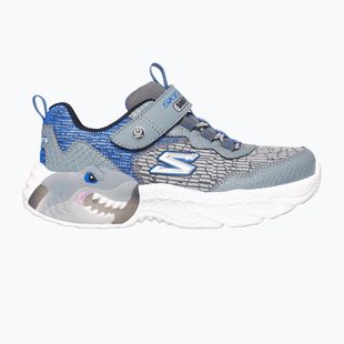 Vaikiški batai SKECHERS S-Lights Creature Lights charcoal/blue