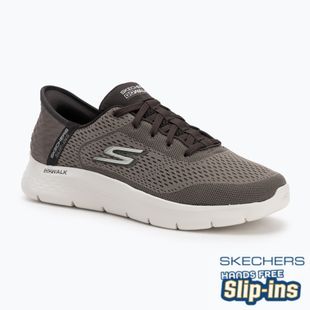 Vyriški batai SKECHERS Slip-ins Go Walk Flex New World brown