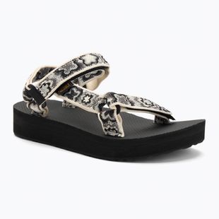 Teva Midform Universal moteriški sandalai neon floral black / white
