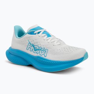 Vyriški bėgimo batai HOKA Mach 6 white/skyward blue