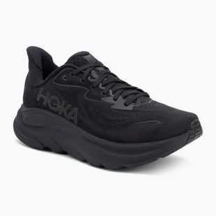 Vyriški bėgimo bateliai HOKA Clifton 10 Wide black/black