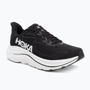 Vyriški bėgimo bateliai HOKA Clifton 10 Wide black/white