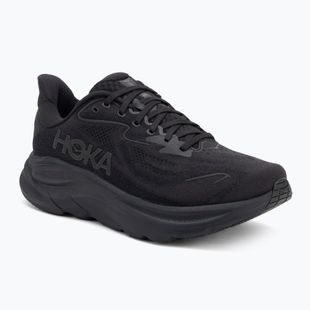 Vyriški bėgimo bateliai HOKA Clifton 10 X-Wide black/black