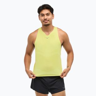 Vyriški bėgimo marškinėliai HOKA Race Singlet hoka citrus
