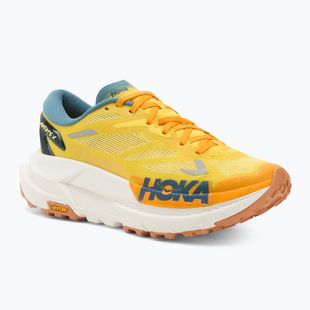 Vyriški bėgimo batai Hoka Mafate X zest/mountain fog