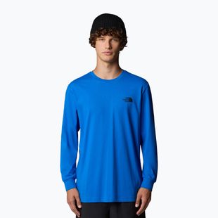 Vyriški marškinėliai ilgomis rankovėmis The North Face Box Nse Tee heroblue/tnfblk