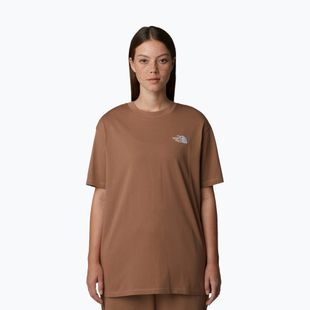 Moteriški marškinėliai The North Face Essential Oversize Tee latte
