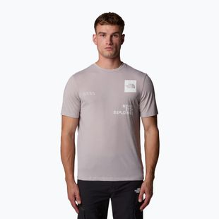 Vyriški marškinėliai The North Face Mountain Foundation Coordinates Tee moonstone grey