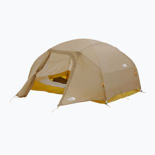 Trivietė žygio palapinė The North Face Trail Lite 3 khaki stone/ arrowwood yellow