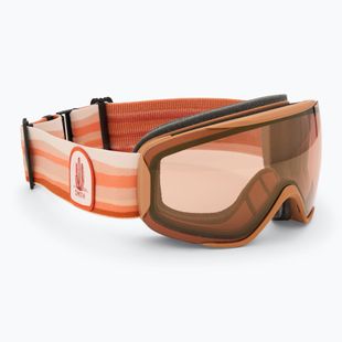 Slidinėjimo akiniai Smith Moment mirage/chromapop pro photochromic gold mirror