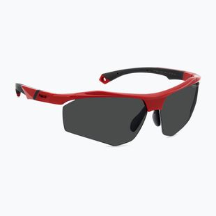 Saulės akiniai Polaroid PLD 7055/S red/grey polarized high contrast