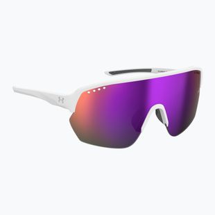 Akiniai nuo saulės Under Armour Gamedat II/G S3 matte white/pink mirror