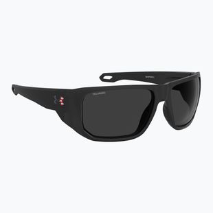 Vyriški akiniai nuo saulės Under Armour Attack 2 black multicolor/grey polarized oleophobic