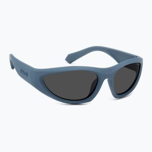 Akiniai nuo saulės Polaroid PLD 2165/S matte blue/grey polarized