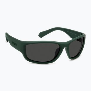 Vyriški akiniai nuo saulės Polaroid PLD 2166/S matte green/grey polarized