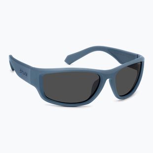 Vyriški akiniai nuo saulės Polaroid PLD 2166/S matte blue/grey polarized