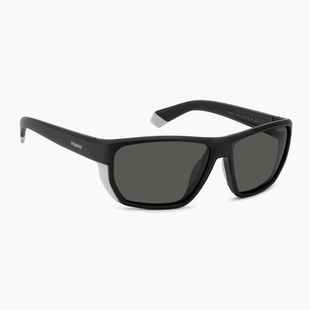 Vyriški akiniai nuo saulės Polaroid PLD 7057/S matte black/grey polarized