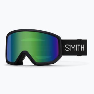 Slidinėjimo akiniai Smith Transfer black/green sol-x mirror