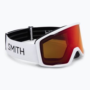 Slidinėjimo akiniai Smith Tribute white/red sol-x mirror