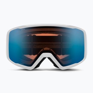 Slidinėjimo akiniai Smith Tribute S1-S2 white/photochromic blue sensor mirror