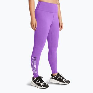 Moteriškos treniruočių tamprės Under Armour Campus Graphic lavish/salt purple/black