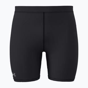 Vyriškos bėgimo tamprės Under Armour Launch Half Tights black/black/metallic silver