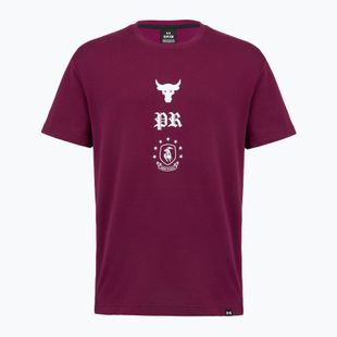 Vyriški treniruočių marškinėliai Under Armour Project Rock Terry Q3 purple