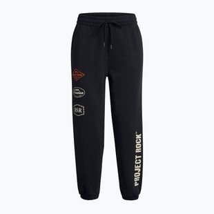 Moteriškos treniruočių kelnės Under Armour Project Rock HWT Pnt black / silt