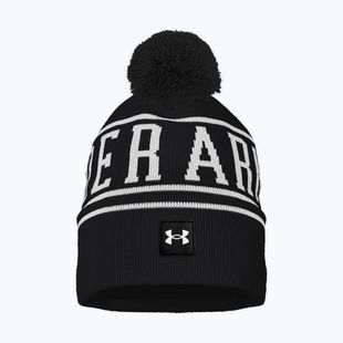 Vyriška žieminė kepurė Under Armour Halftime Pom Beanie black/white/white