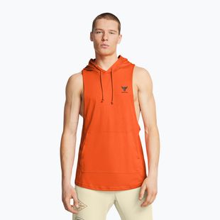 Vyriški treniruočių marškinėliai Under Armour Project Rock Payoff SL HD orange