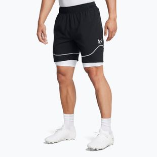 Vyriški futbolo šortai Under Armour Challenger Pro Train black / white