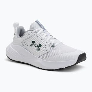 Vyriški treniruočių batai Under Armour Commit 4 white/mod gray/forest green