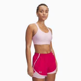 Treniruočių liemenėlė Under Armour Infinity High Strappy prime pink/prime pink