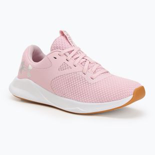 Moteriški treniruočių batai Under Armour W Charged Aurora 2 prime pink/white/metallic silver
