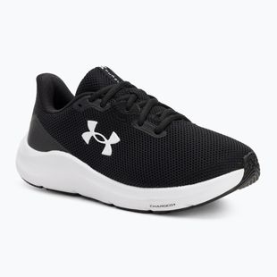 Moteriški bėgimo bateliai Under Armour Charged Pursuit 4 black/black/white