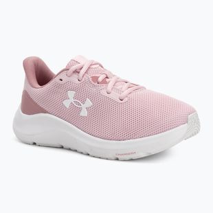 Moteriški bėgimo bateliai Under Armour Charged Pursuit 4 prime pink/pink elixir/white