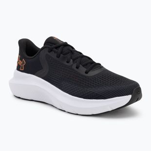 Vyriški bėgimo batai Under Armour Charged Rogue 5 black/black/blaze orange
