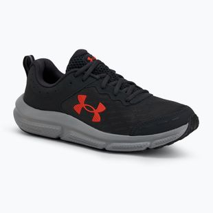 Vyriški bėgimo batai Under Armour Charged Assert 10 anthracite/anthracite/ares red