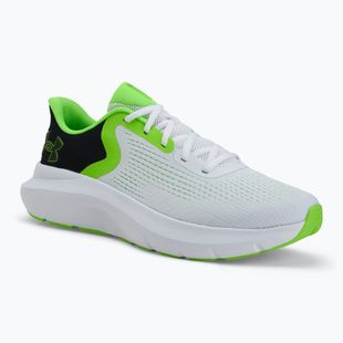 Vyriški bėgimo bateliai Under Armour Charged Rogue 5 white/black/hyper green