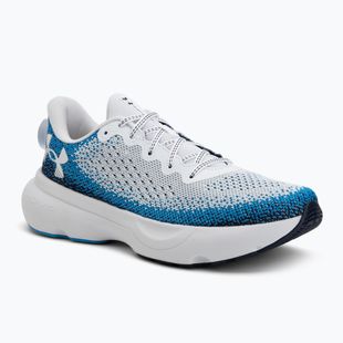 Vyriški bėgimo batai Under Armour Infinite white/electric blue/white