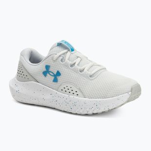 Moteriški bėgimo bateliai Under Armour Charged Surge 4 distant gray/halo gray/ether blue