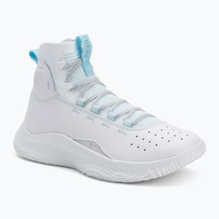 Krepšinio batai Under Armour CURRY 4 FLOTRO white/stream/metallic silver
